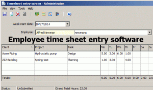 Employee TimeSheet